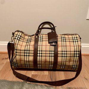 Burberry Haymarket Duffle bag